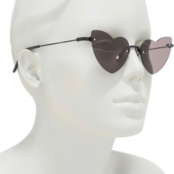Yves Saint Laurent Iconic Heart Sunglasses - Picture 9 of 11